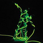 Dancers in Fiber Optic