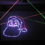 laser santa