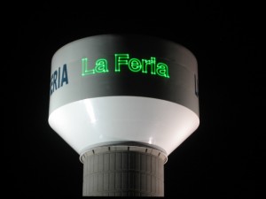 Lasers on Water Tower