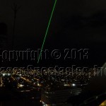 Laser beacon from the roof