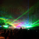 Symphony laser show