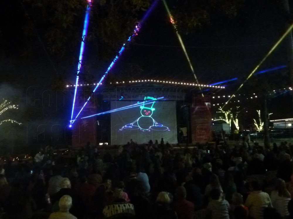 Sights and Sounds of Christmas Lasers Laser Spectacles, Inc.