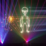 Alien body in laser