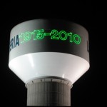 Lasers on a Water Tower