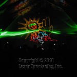 Hot Sun laser picture