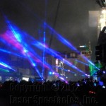 Blue Laser Show