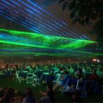 Symphony laser show