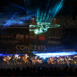 Symphony laser show