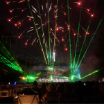 Symphony laser show