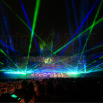 Symphony laser show