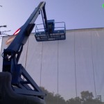 screen hanging