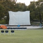 screen hanging