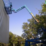 screen hanging