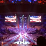 Laser Flags Waving