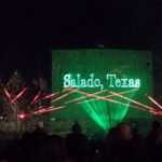 Salado TX in Laser Light