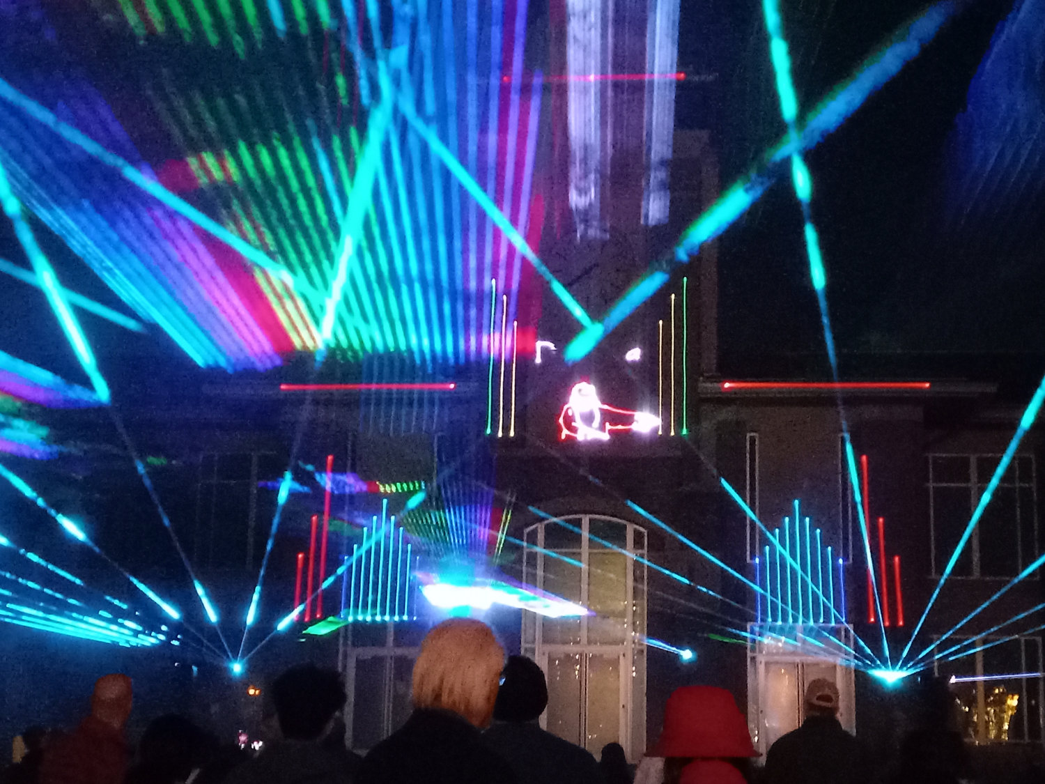 Keller Town Hall Holiday Laser Show, Keller, TX