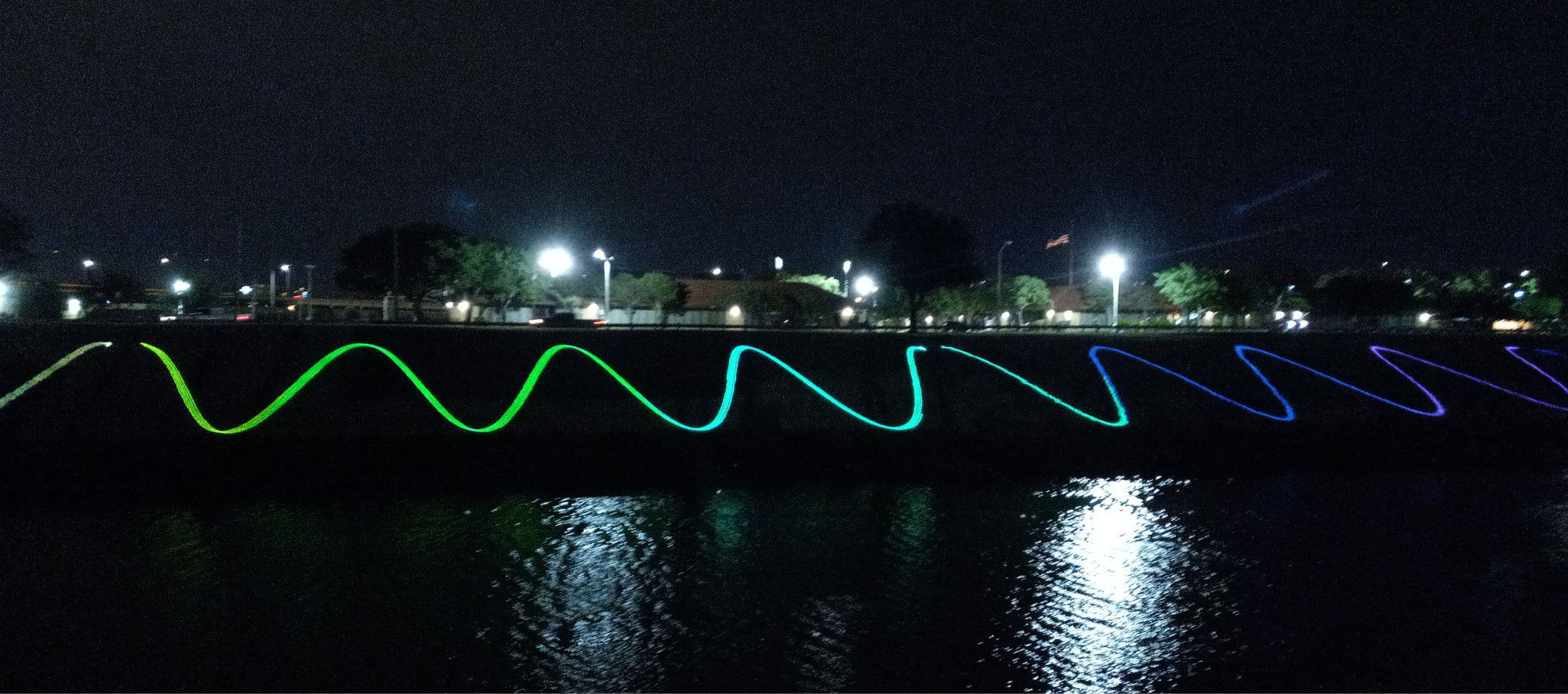 Fort Worth Texas Mayfest – Lasers across the Trinity River!