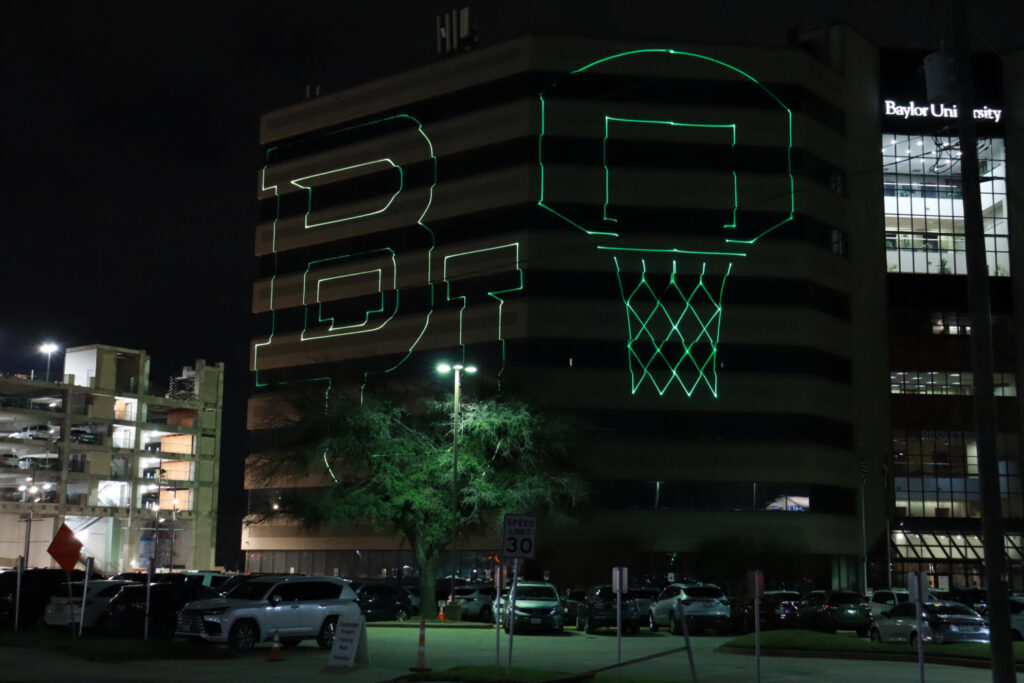 Baylor Basketball Lasers
