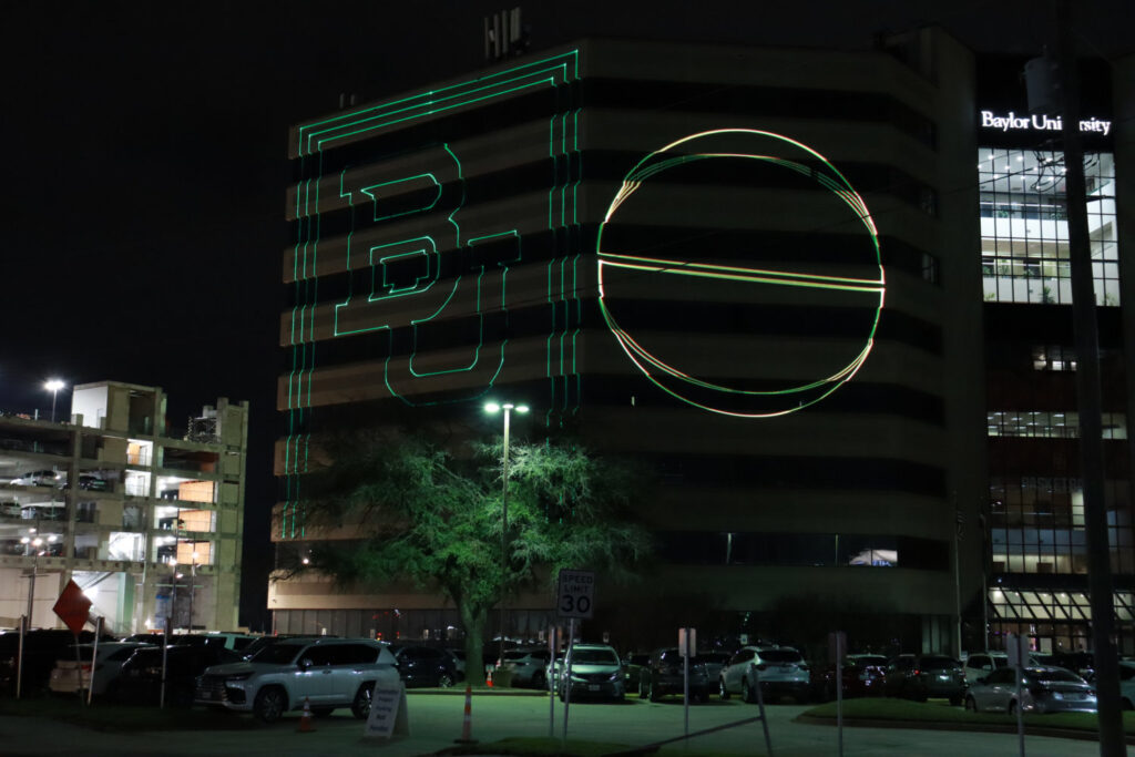 Baylor Basketball Lasers