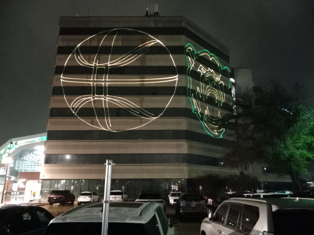 Baylor Basketball Lasers