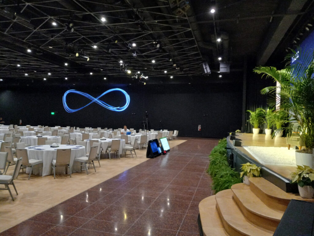 Infinity Loop from the stage