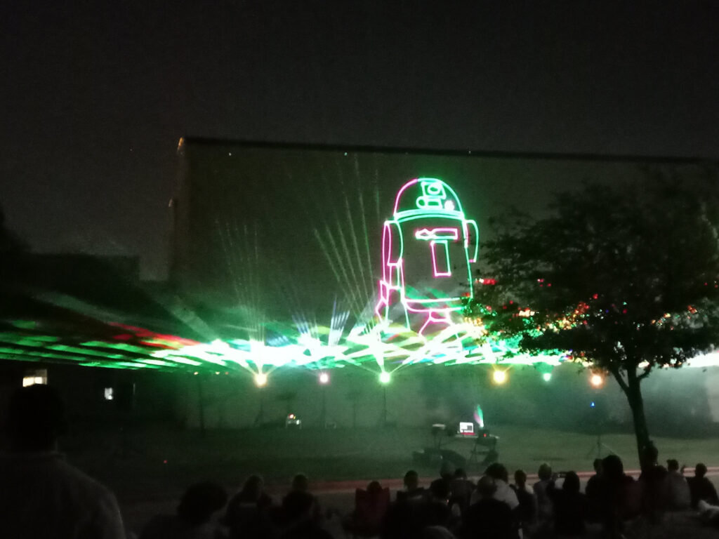 Laser Show R2D2