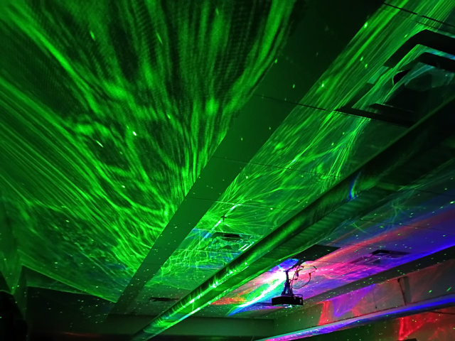 Library Laser Show Tour – Austin Public Library