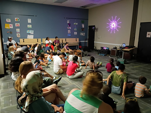 Laser Show at Southeast Branch Library