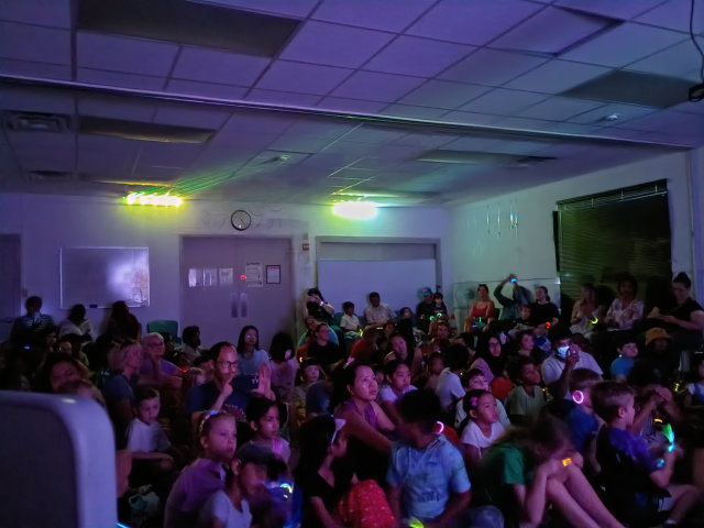 Laser Show at Spicewood Springs Branch Library