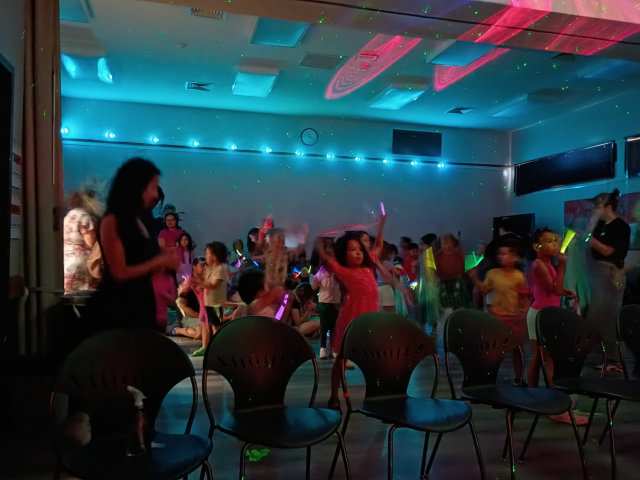 Laser Show at University Hills Branch Library