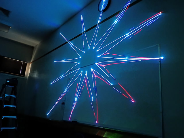 Laser Show at University Hills Branch Library