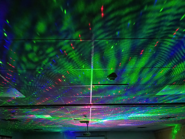 Laser Ceiling
